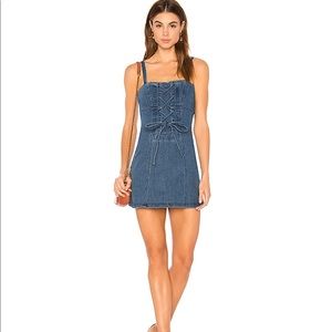 Finders Keepers Inverse Denim Dress